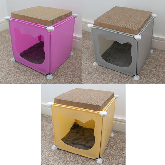 Kitty Cubby Cat Cube Play House MINI-0