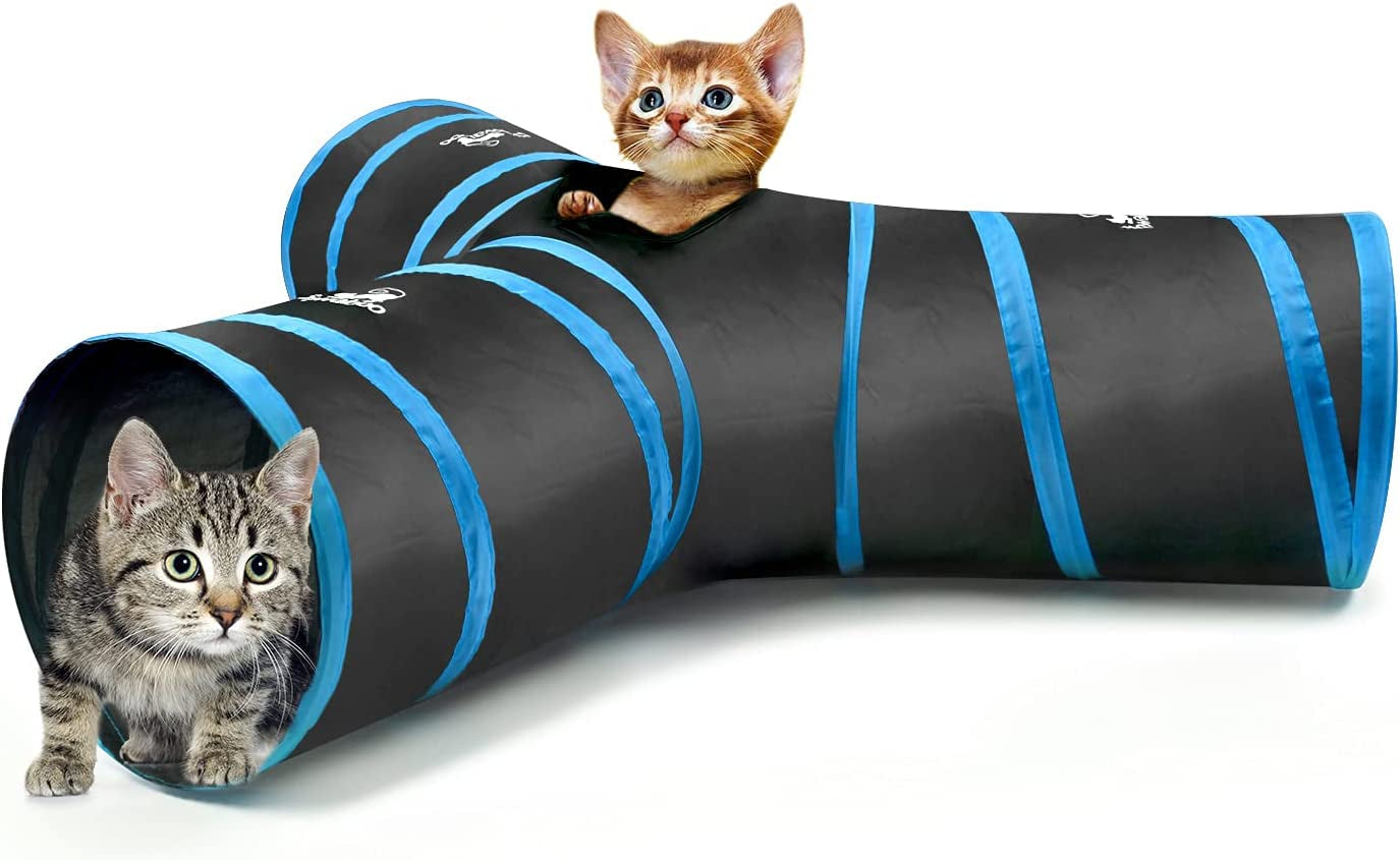 Cat Tunnel with Bell Balls-0