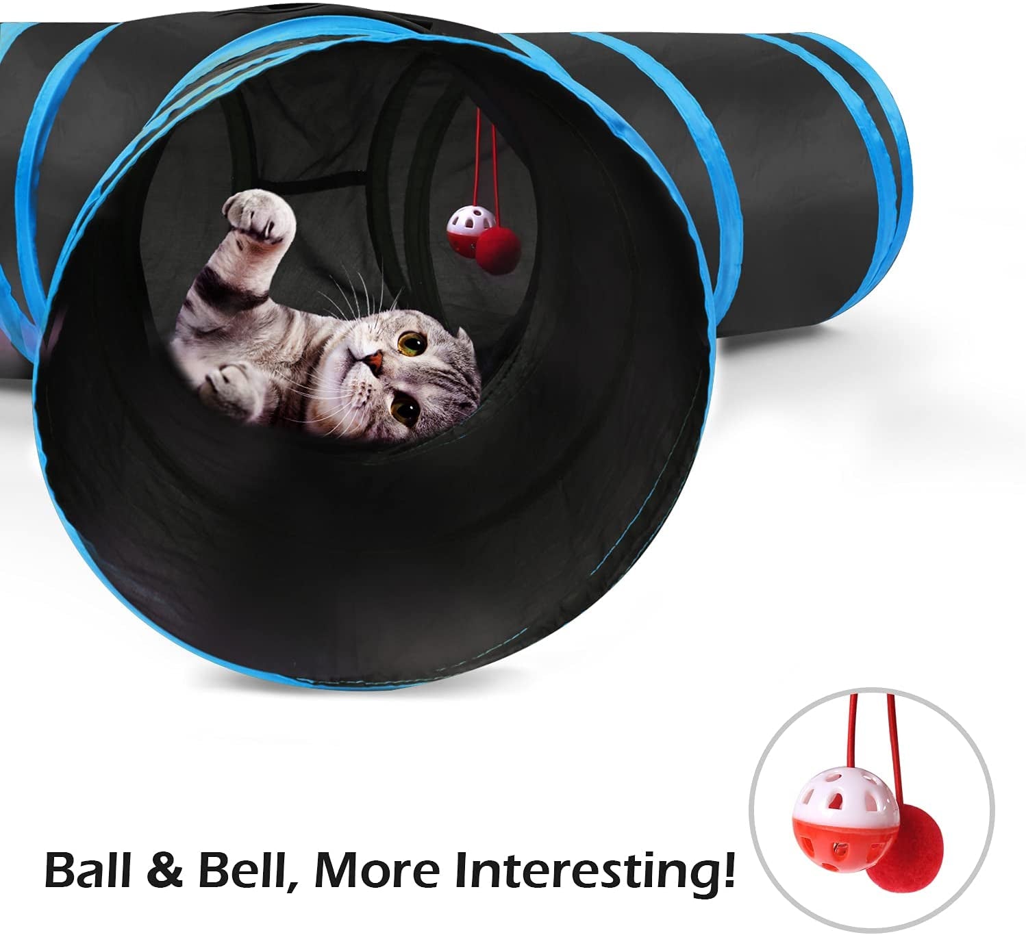 Cat Tunnel with Bell Balls-1