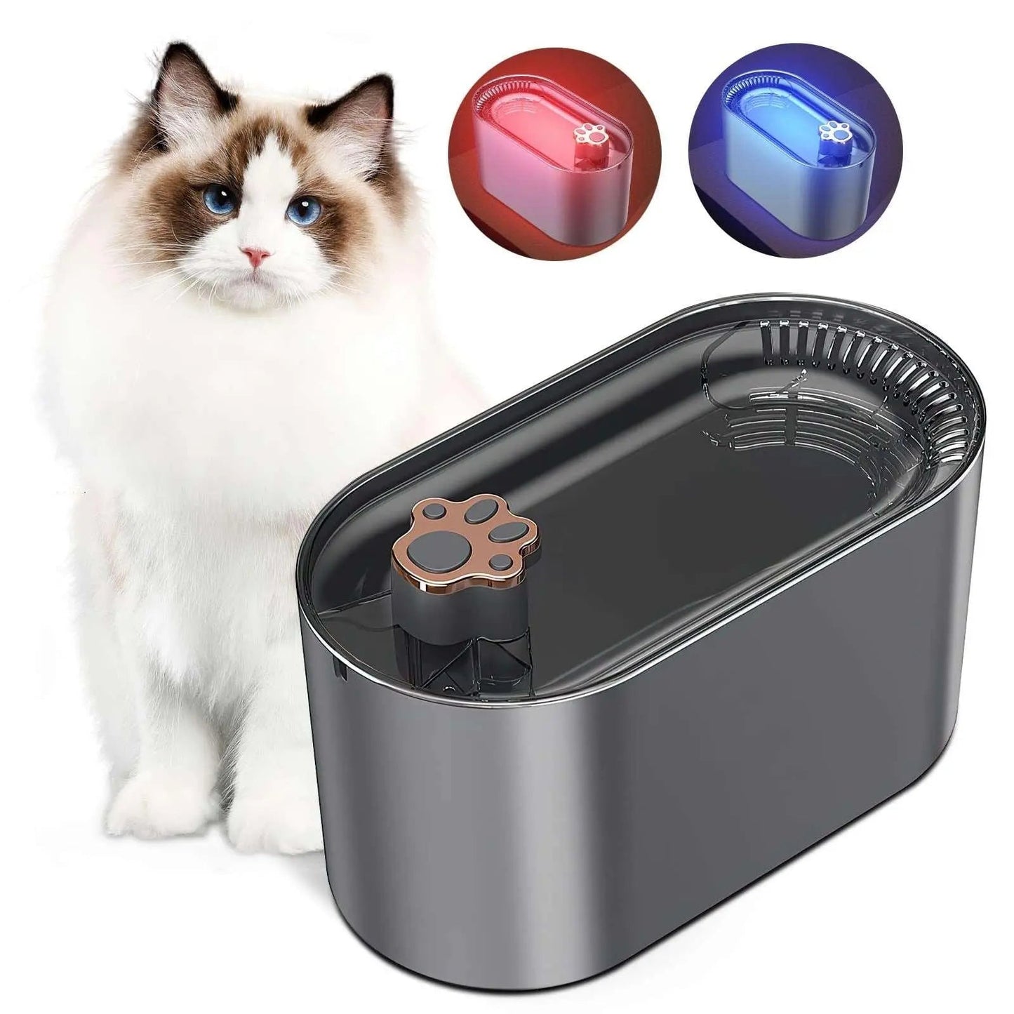 Cat Water Fountain Filter Automatic-0
