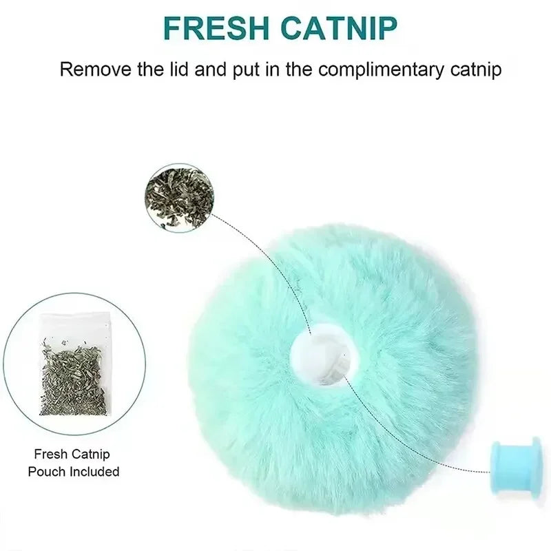 Plush Interactive Cat Toy Ball-3