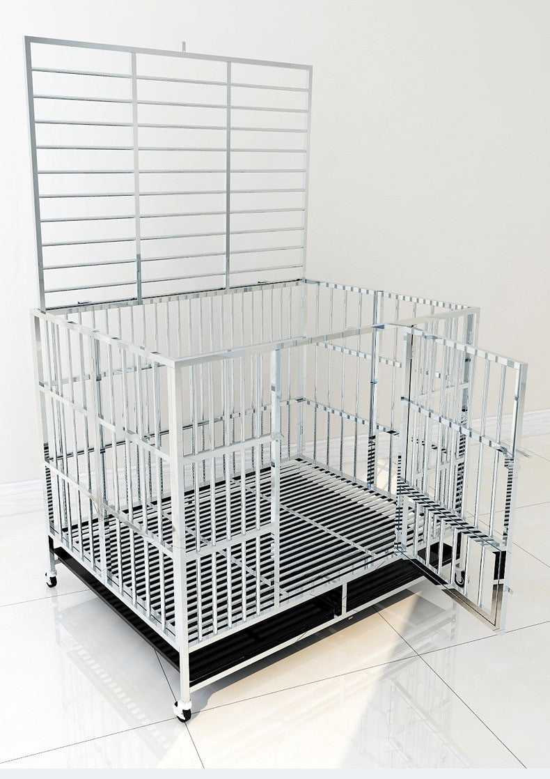 Stainless Steel Dog Cage-2