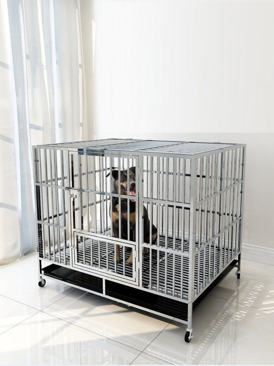 Stainless Steel Dog Cage-5