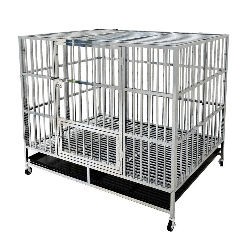 Stainless Steel Dog Cage-4