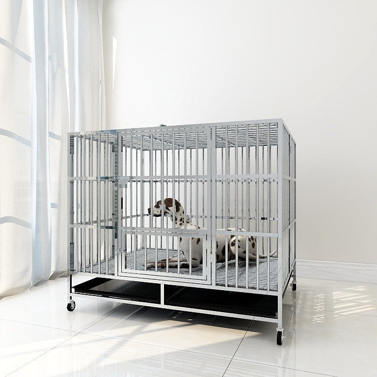 Stainless Steel Dog Cage-0